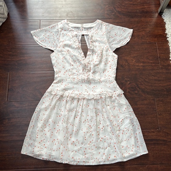 BCBGeneration Floral Cocktail Dress - Picture 6 of 8